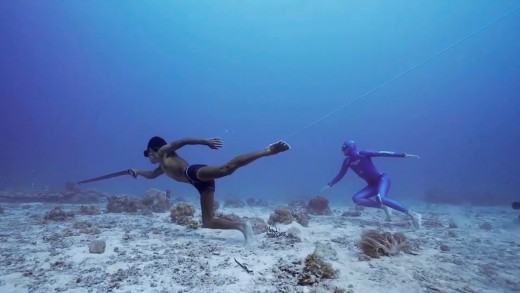 Guillaume Néry Freediving with the Badjao Divers